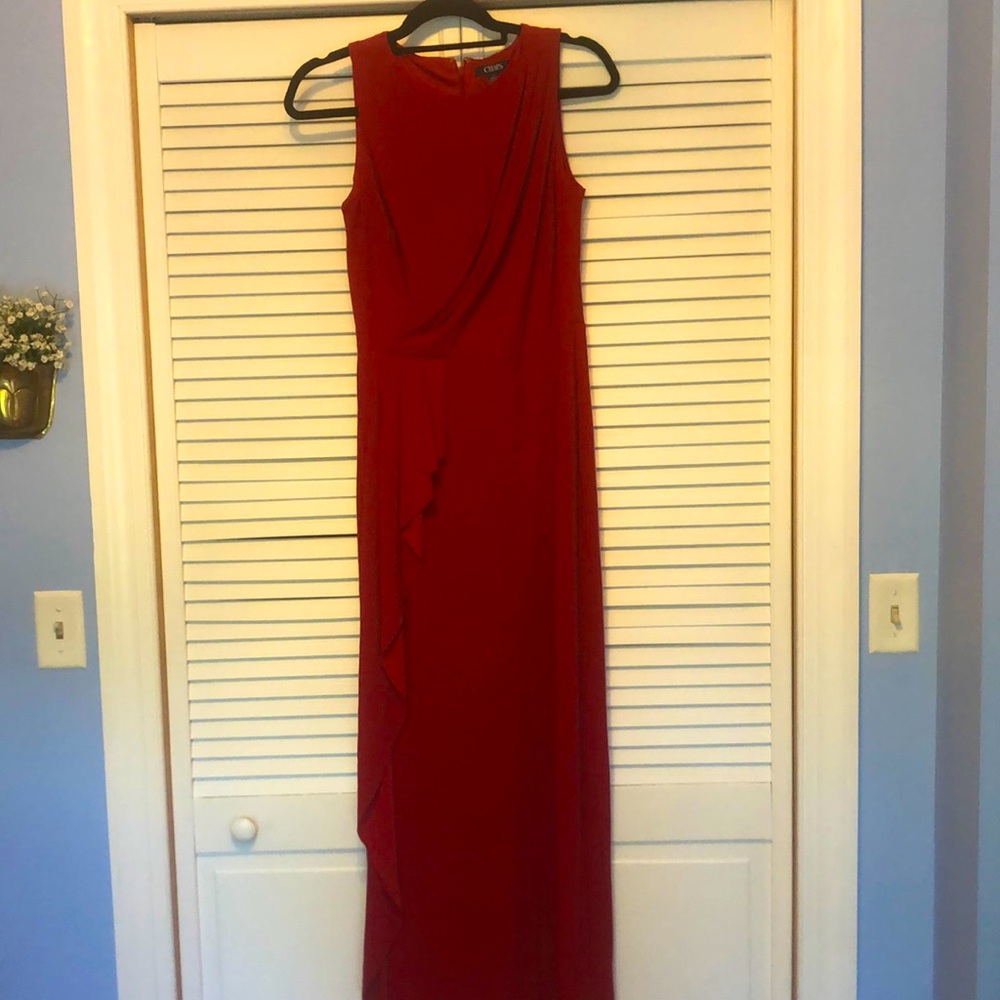 WOMENS RED GOWN
